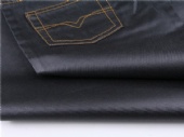 Coated denim